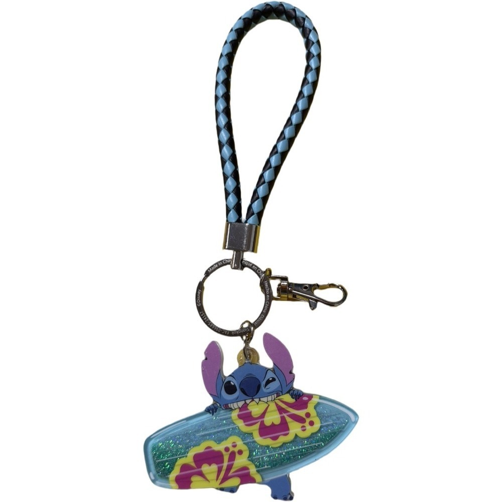Lilo and Stitch 2024 Disney Parks Tropical Stitch Surfin' Wrislet Keychain Wrist